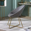 Fauteuil d'appoint en velours-1322290643