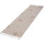 Tapis tissé et treillis crème 2x8