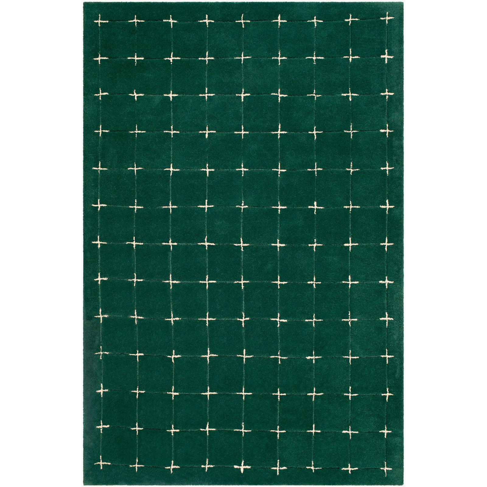 Mallory Hand-Tufted Green Rug, Rectangle 12' x 15'