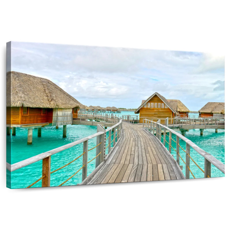 Bungalow Aletra Bora Bora Island, H 16 po x l 24 po