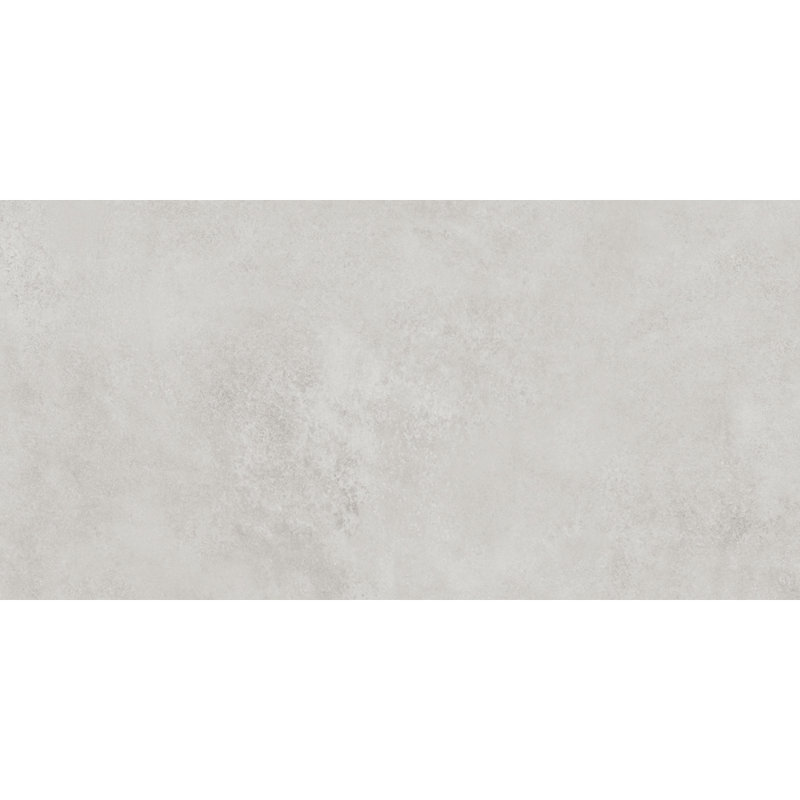  Foundry Concrete 24" x 48" Porcelain Wall and Floor Tile, Ash