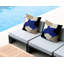 Coussin décoratif intérieur / extérieur en polyester filé Jada-92502616-92502631