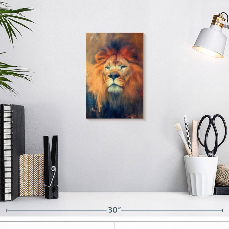 Brampt Lion Energy, 12" H x 8" W