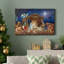 Ted Silent Night, Holy Night - reproduction d'art sur toile tendue-2103421528