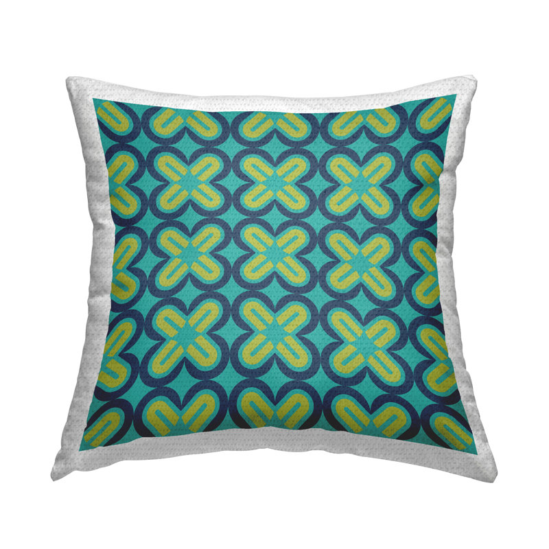 Geometric Outdoor Throw Pillow