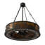 Whispering Pines Outdoor Downrod Ceiling Fan
