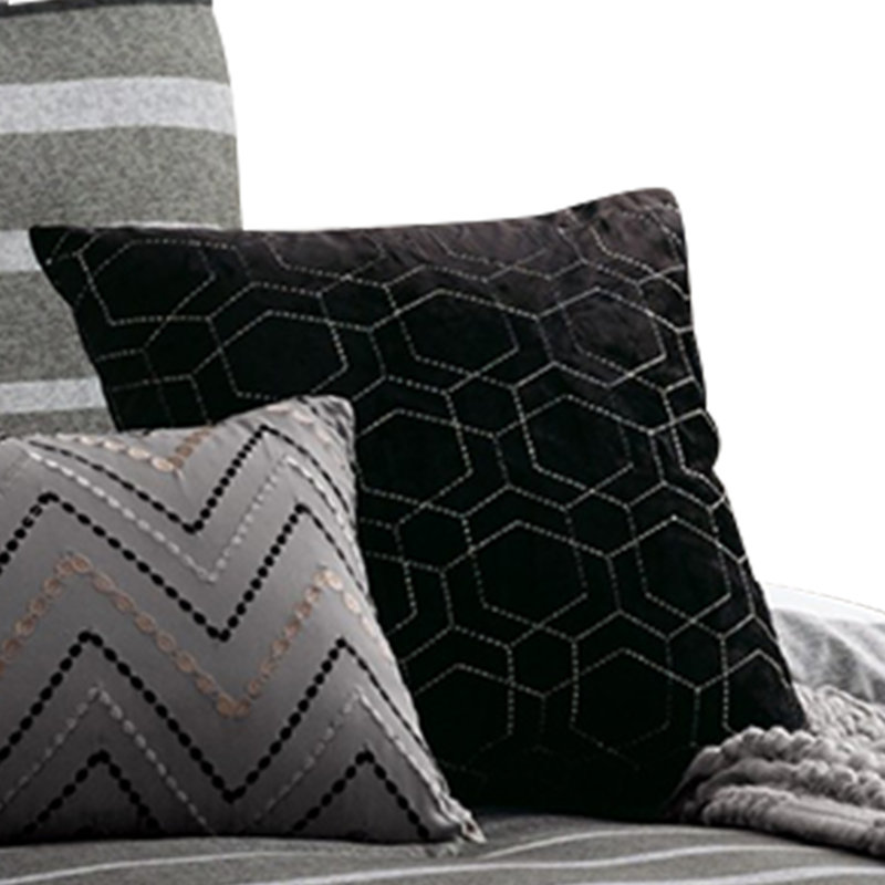 Ensemble d'édredon en polyester, Édredon pour très grand lit + 9 pièces supplém