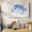 «Blue and White Tropical Fish IV», toile tendue avec châssis-1076203774