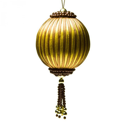 8cm Textile Bauble