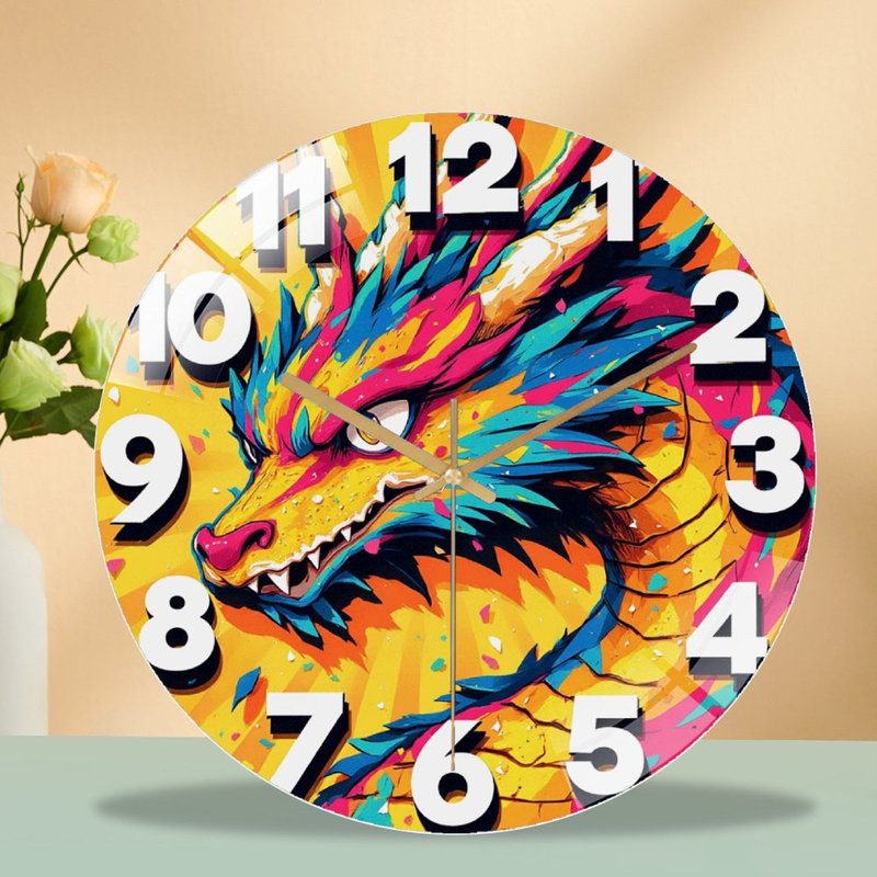 Horloge murale 12 po