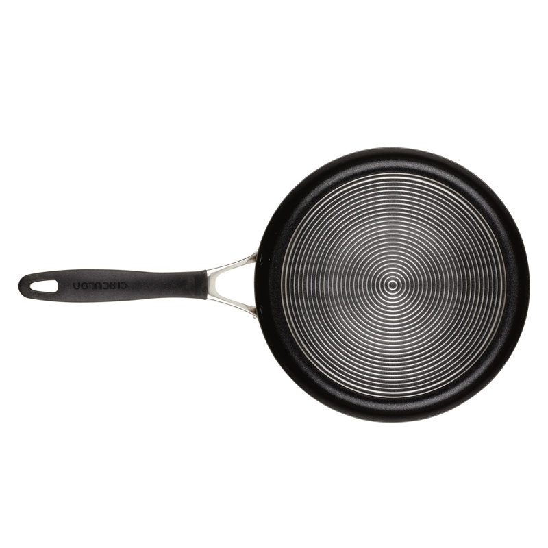 Circulon Stainless Steel Sauté Pan and SteelShield Hybrid and Nonstick Technology, 3 Quart, Silver