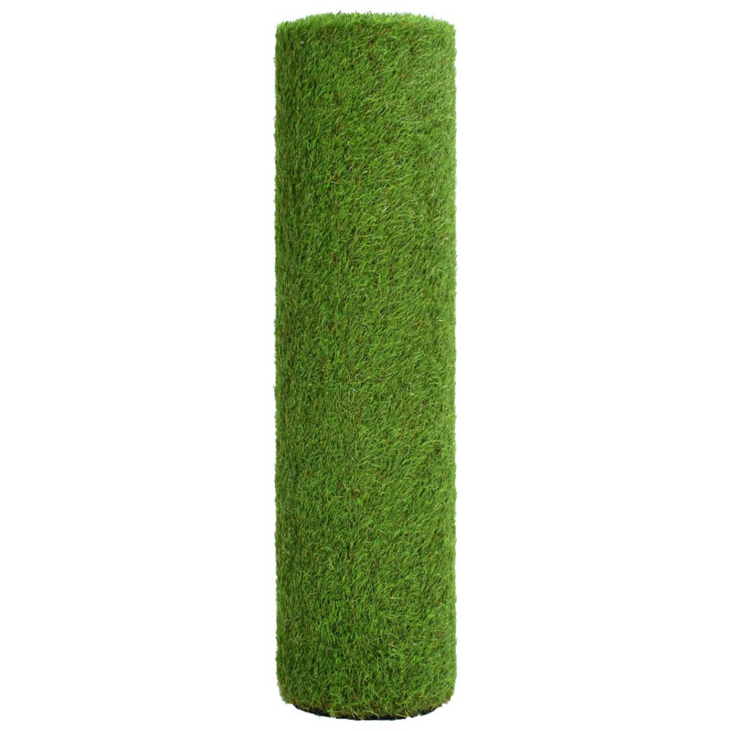 Gazon synthétique synthétique synthétique, L 393,7 po x P 39,37 po, Vert