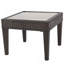 Table d'appoint d'extérieur en osier, table d'appoint-995520351
