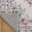 Washable Area Rug Pink Butterfly Soft Accent Carpet Vintage Inspired Distressed Low Pile for Living Room Dining Room Bedroom Den-968791556