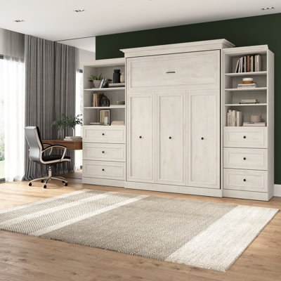 Grand lit avec rangement Oneybrook