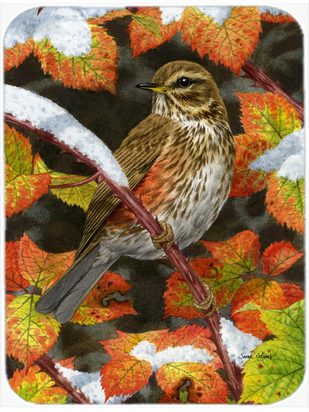 Caroline's Treasures Redwing Glass Cutting Board
