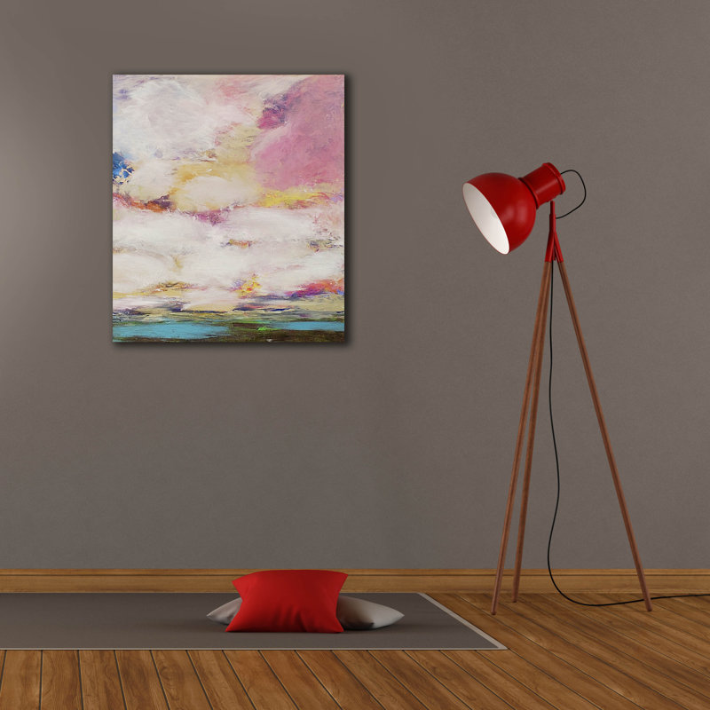  «Long Way 2» par Allan Friedlander, art mural sur toile, 26 po x 30 po, H 30 po x l 26 po