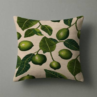 Indoor and Outdoor Throw Pillow