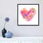 «Messy Heart», reproduction de peinture à l'aquarelle sur toile tendue-29050210-72804705-72804706