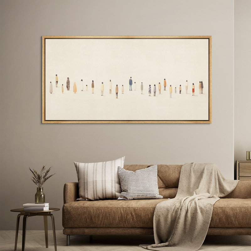 «Variété People Portraits», impression sur toile encadrée surdimensionnée, H 30 po x l 60 po, Naturel