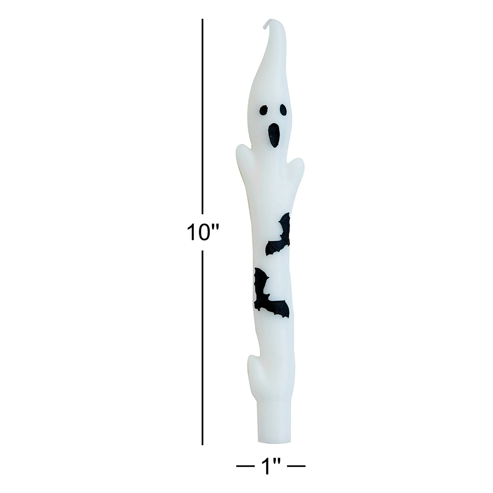 Unscented Ghost Taper Candle Set