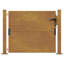 Amalle 105 cm W Gate Fencing-702477357