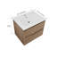 Ensemble de meuble-lavabo simple mural 24 po Ashbel