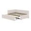 Lit de jour rembourré en L avec couchette escamotable et ports USB-1526465507