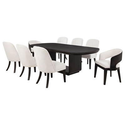 9-piece Rectangular Dining Table Set
