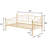 Korecky Twin Size Daybed Frame, Metal Daybed Frame with Headboard, Sofa Bed for Living Room Guest Room-88966836