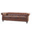 Canapé Chesterfield à accoudoirs roulés 3 places 84,65 po pour salon-132916682