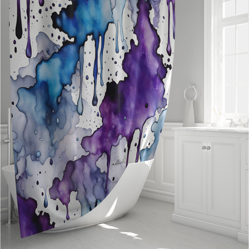 Rideau de douche Yashira, 93 po x 70 po