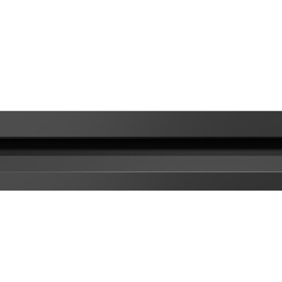 Étagère 72 po H 72 po à 5 niveaux pour tablettes robustes réglables (capacité de charge de 2 000 lb) - Organisateur de tablettes en métal pour garde-manger, garage, cuisine (noir)