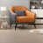 Gris / orange Leathaire