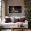 Hiver, grange rouge, Abhinaya-1603167592