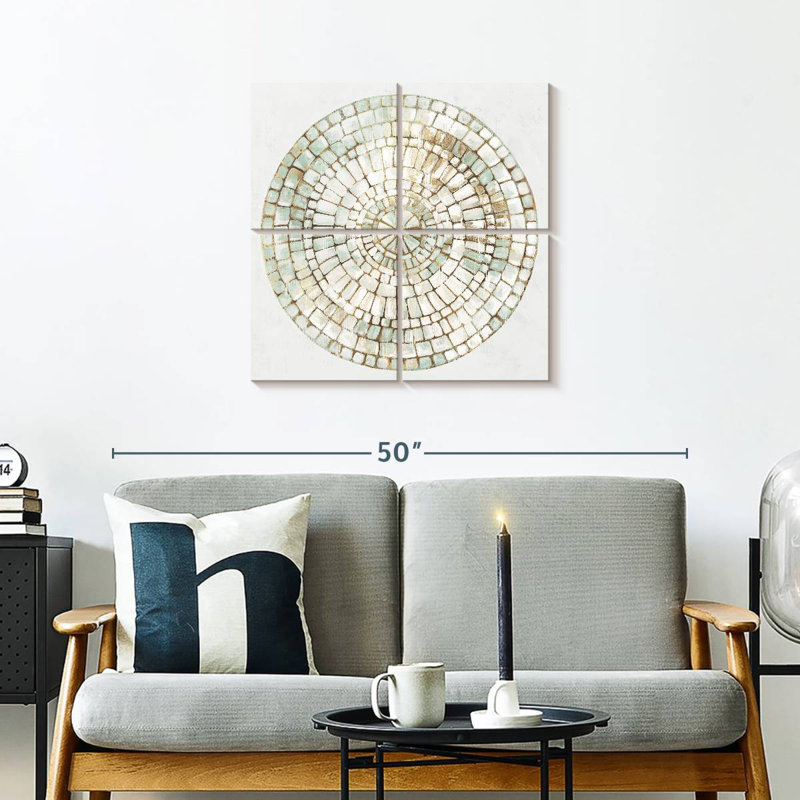 Concentric Ornate, H 26 po x l 26 po