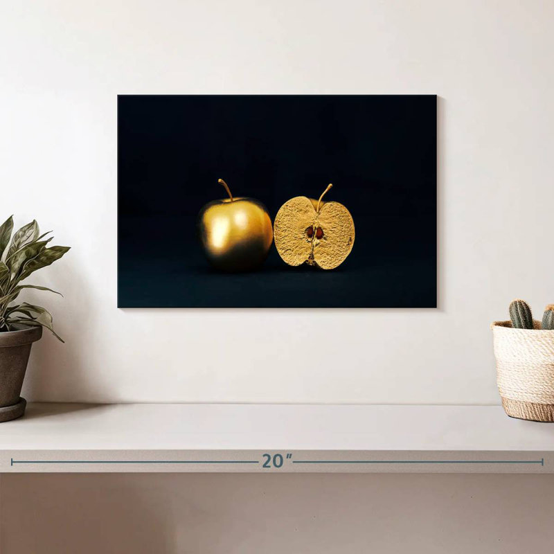 Yarlin Split Golden Apple, 8" H x 12" W
