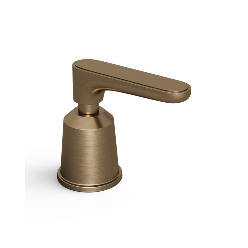 Twenties Single Cut-Off Tap, Wall Mounted, Rough-in Box 3/4 Hot, Antique Brass