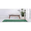 Tapis vert en coton tressé à la main Awena-141854777