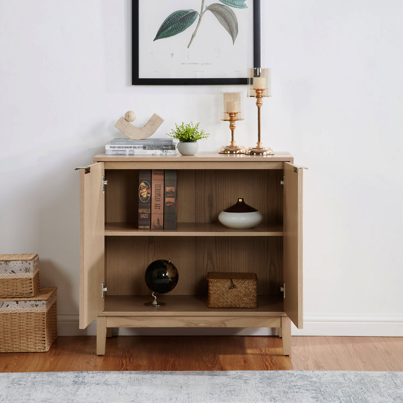 Storage Cabinet, 2 Door, Brown