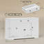 Buffet 54 po, armoire de cuisine, blanc