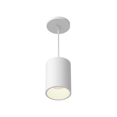 Lorna 6-in (4-in Dia.) 36 Degree Optic White LED Pendant
