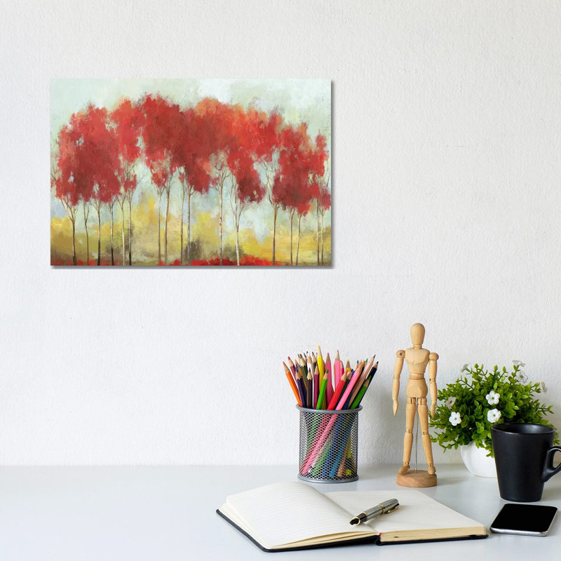 A Fall Day Breeze by Allison Pearce - Wrapped Canvas Print, 20.32 cm H x 30.48 cm W