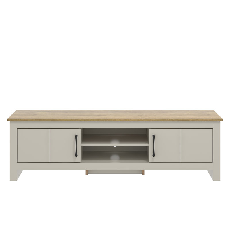 Limestone TV Stand for TVs up to 65", Grey
