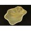 Petit centre de table en onyx blanc