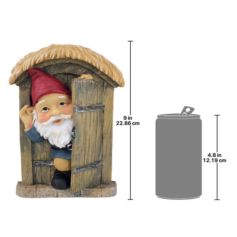 Knothole Gnomes Door Tree Sculpture