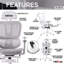 Fauteuil de jeu en filet Sport AIRFLEX2.0-66876836-66876837