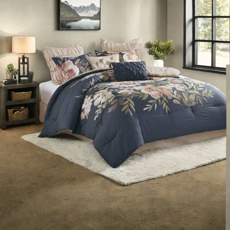 Floral Bedding Sets Cotton Queen, Shabby Chic Comfort For Home