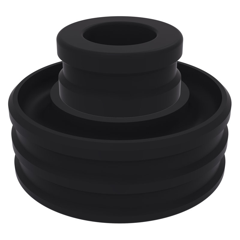 Photophore en laiton 1,75 po, Noir mat