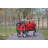 Folding Wagon Garden Shopping Beach Cart (Red)-114400064